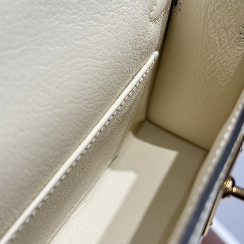 Сумка кожаная Mini Kelly 19 см фото 9