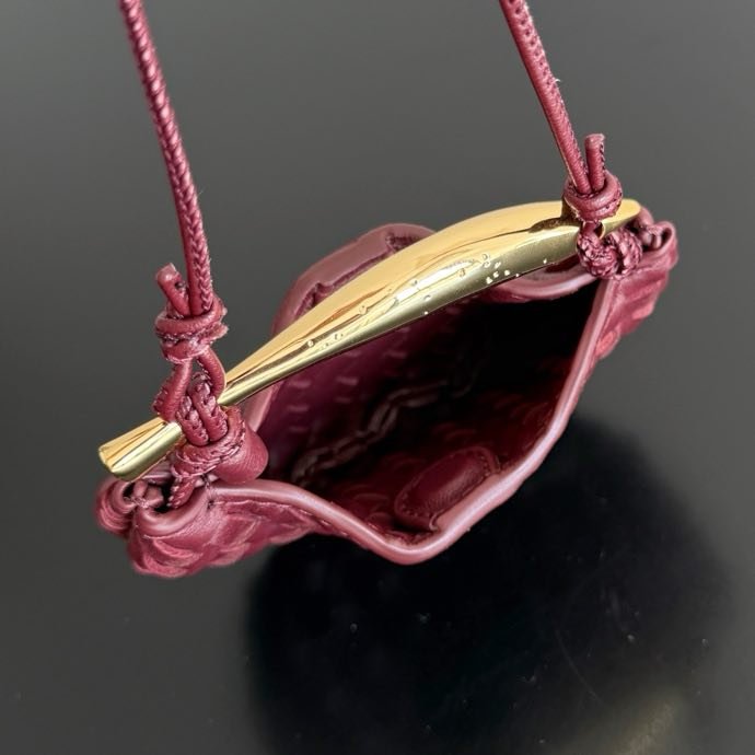 Сумка кожаная Mini Sardine 10 см фото 8