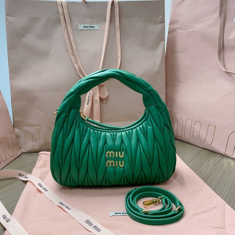 Сумка кожаная Miu Wander 23 см