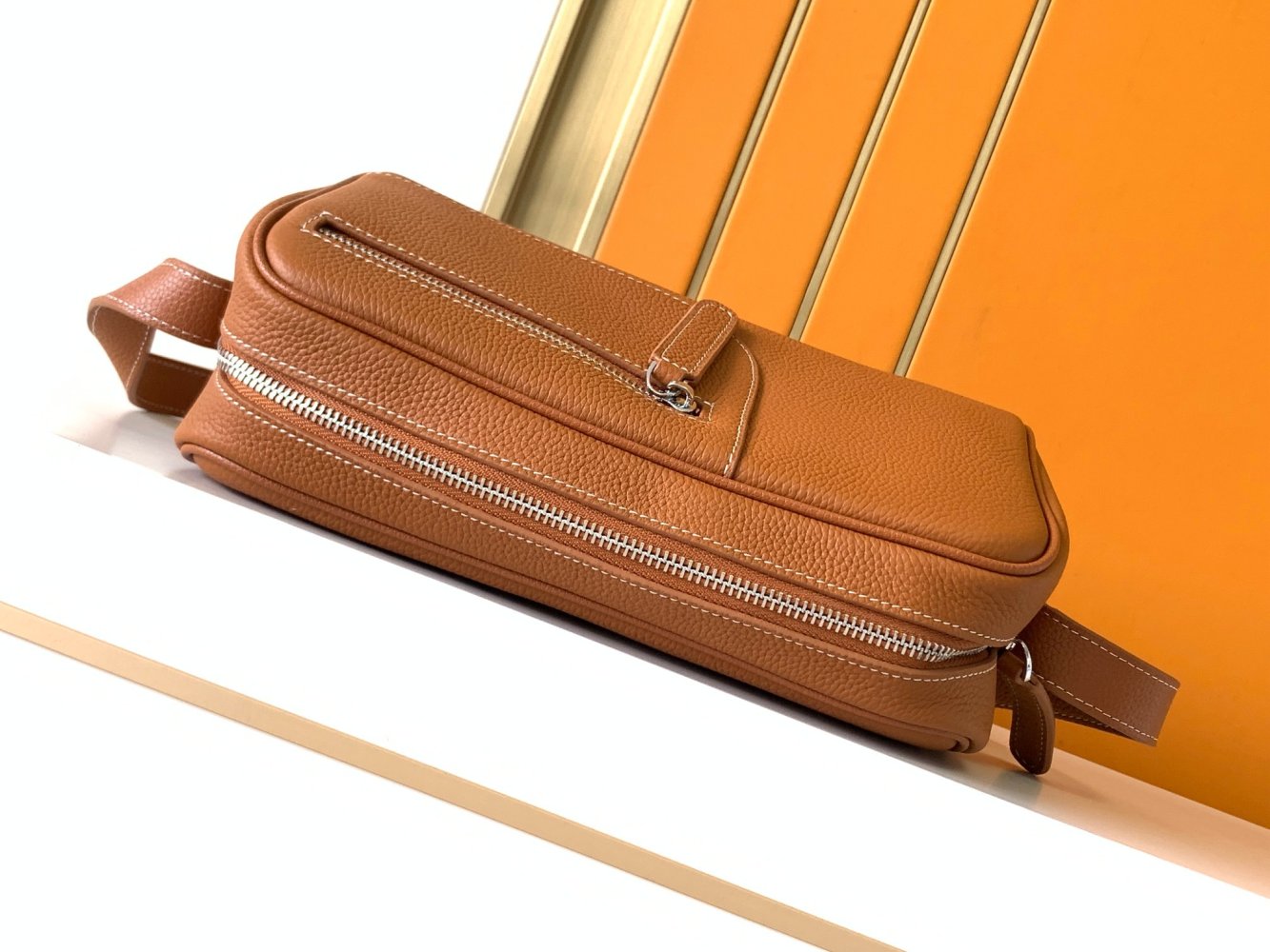 Сумка кожаная мужская 28 см фото 5