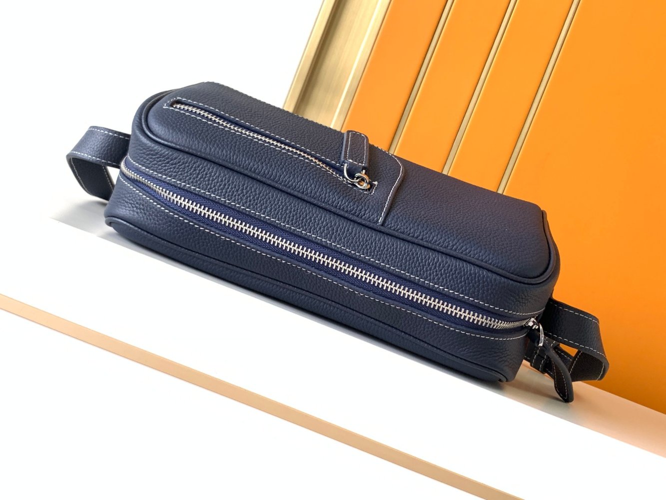 Сумка шкіряна чоловіча 28 см фото 5