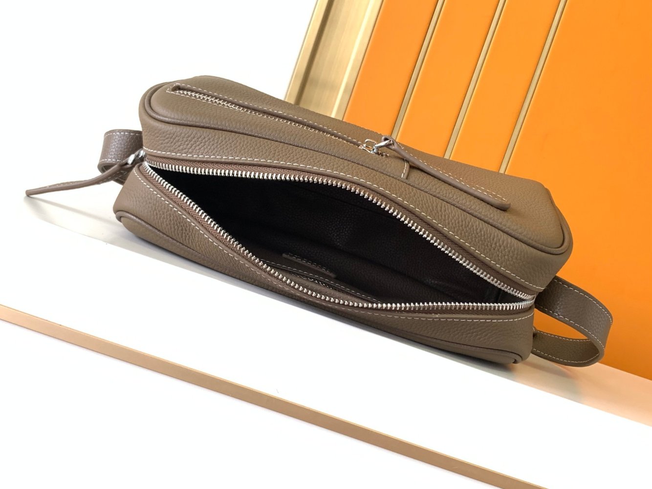 Сумка кожаная мужская 28 см фото 8