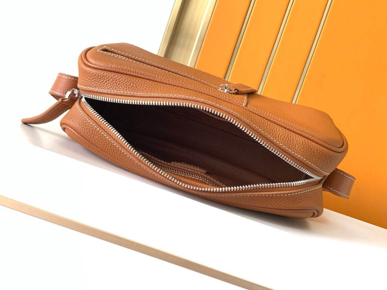 Сумка кожаная мужская 28 см фото 8