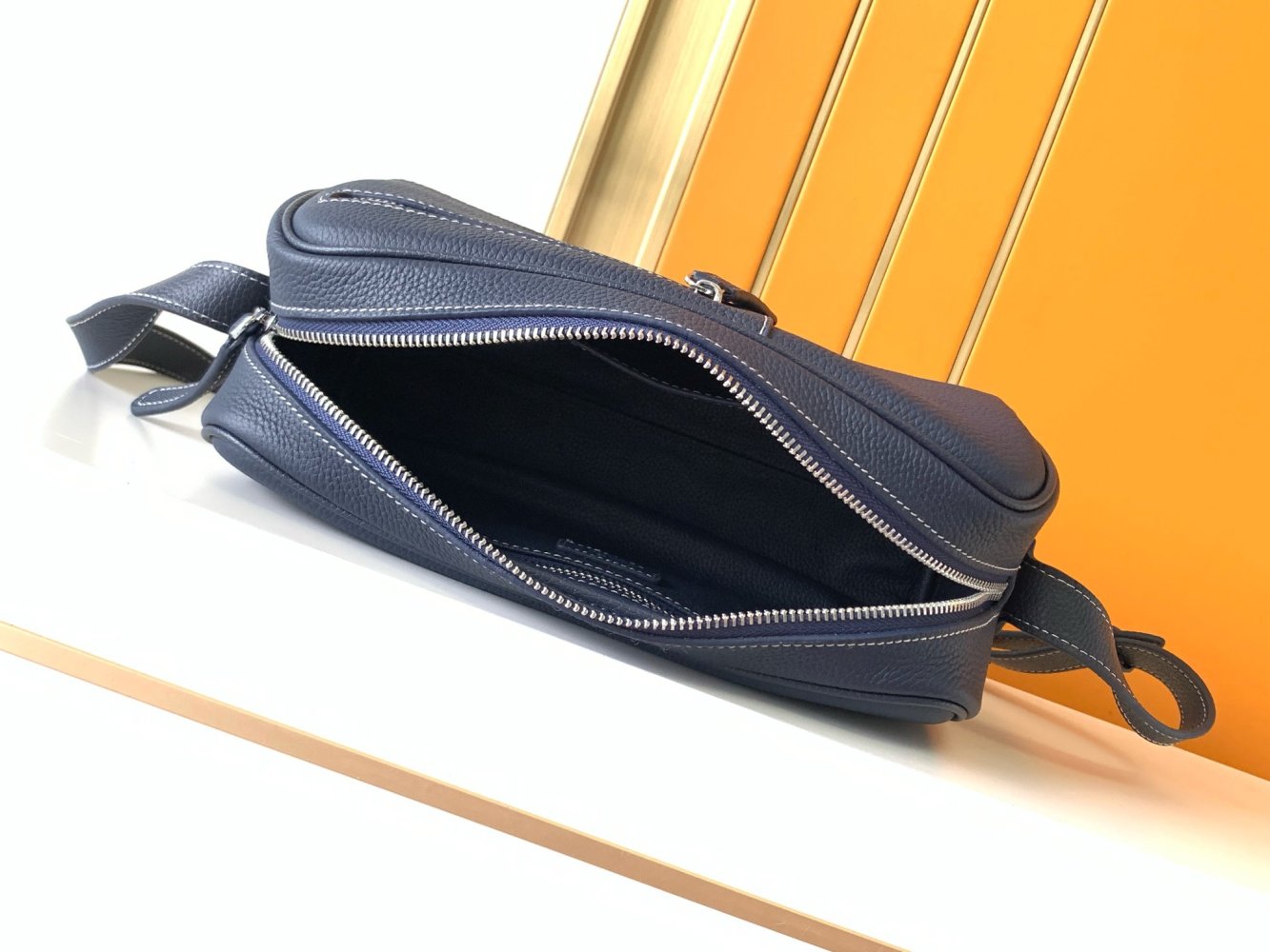 Сумка шкіряна чоловіча 28 см фото 8