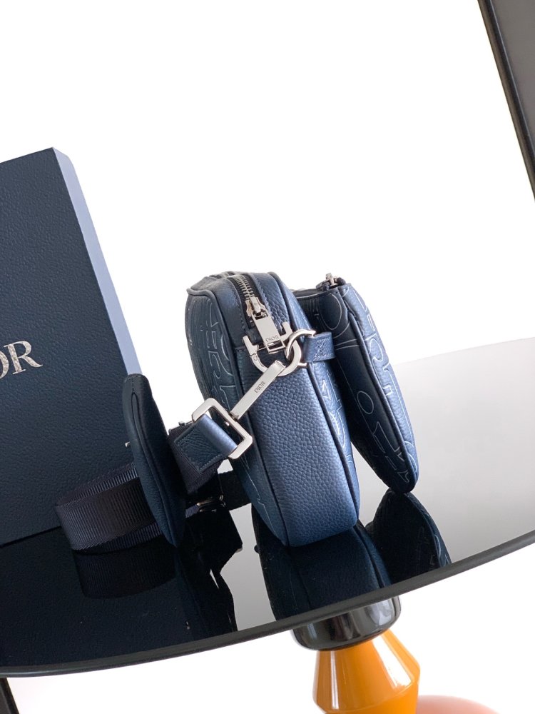 A bag leather men's Saddle 23 cm фото 2