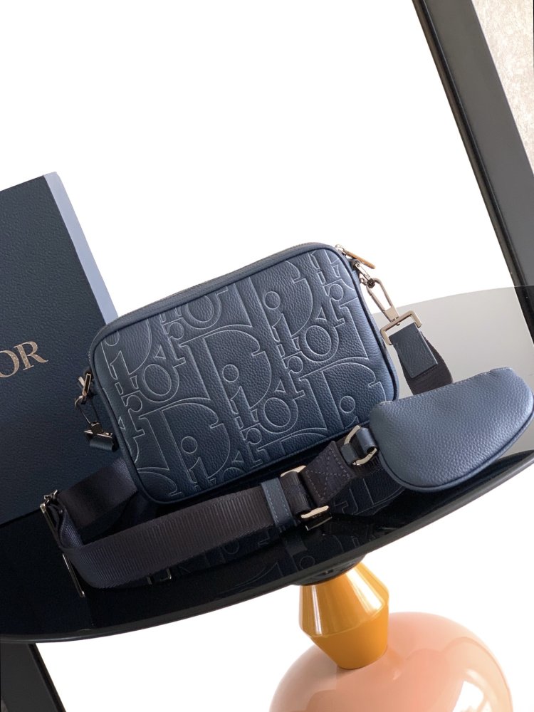 A bag leather men's Saddle 23 cm фото 3