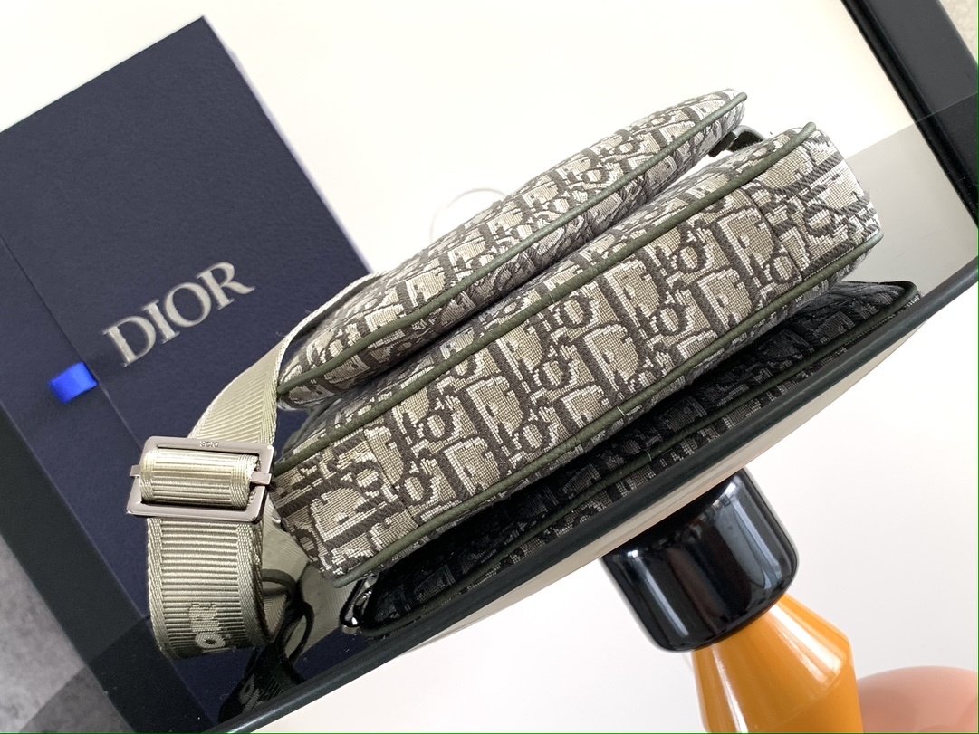 A bag leather men's Saddle 23 cm фото 4