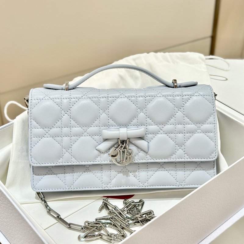 A bag leather My Dior Piel 21 cm