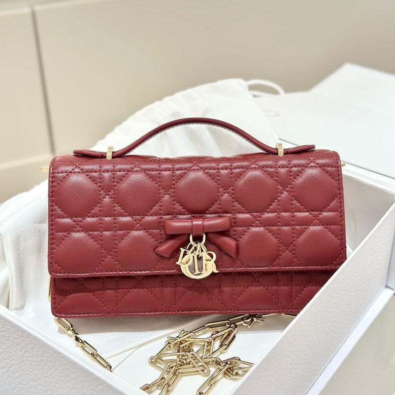 A bag leather My Dior Piel 21 cm