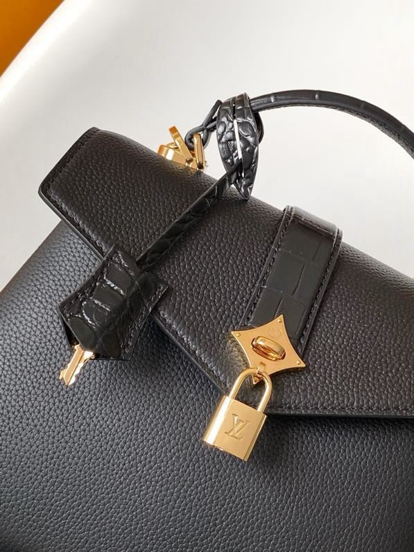 Сумка шкіряна N86012 Crocodile Himalaya 27 см фото 2