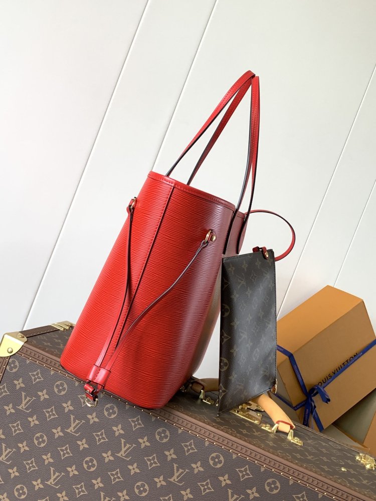 Сумка кожаная Neverfull 32 см фото 2