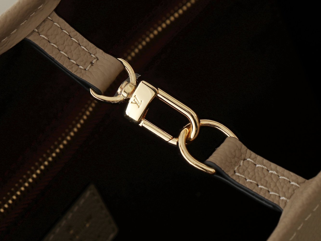 Сумка кожаная Neverfull Medium 31 см фото 10