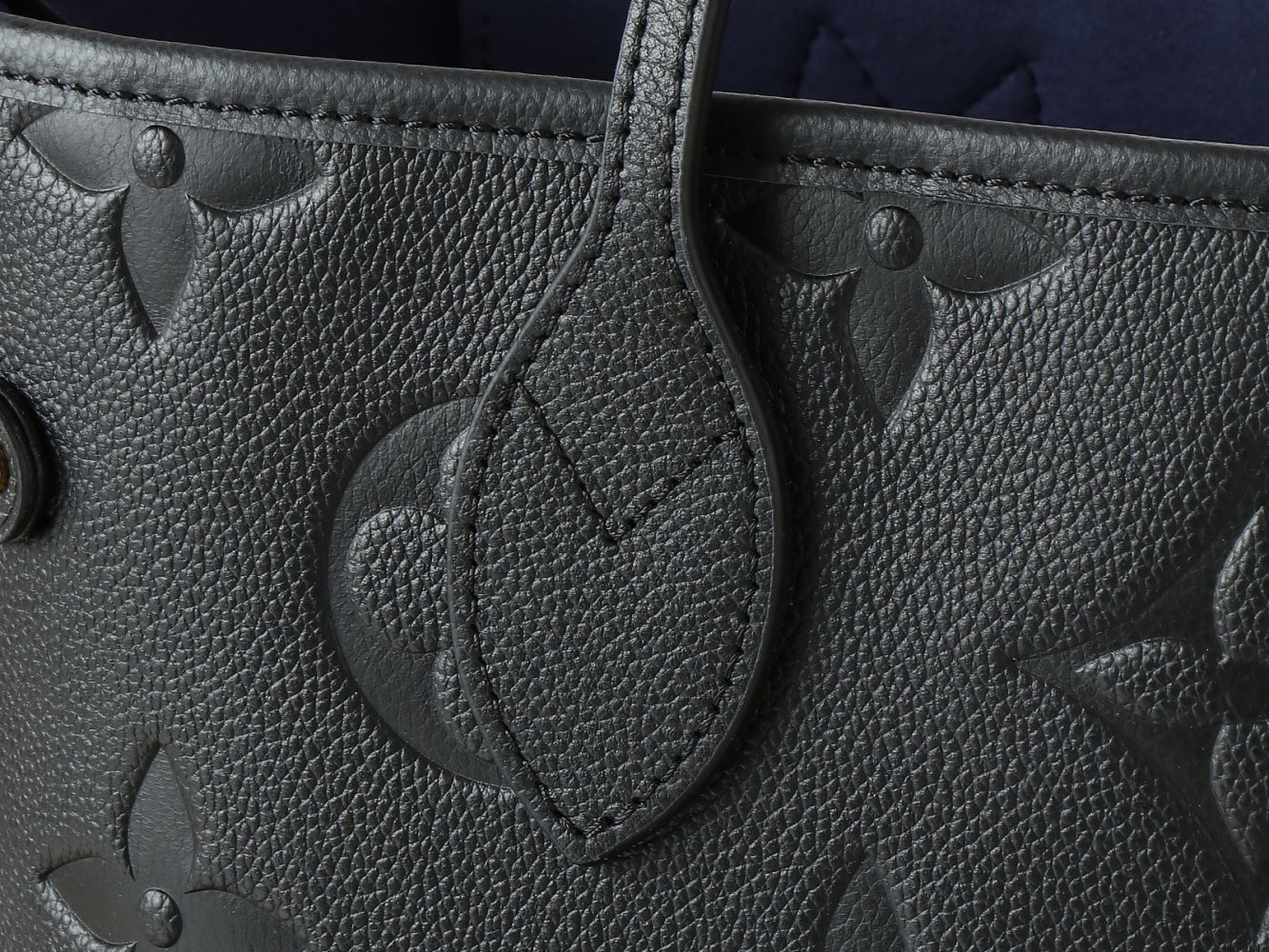 Сумка кожаная Neverfull Medium 31 см фото 4