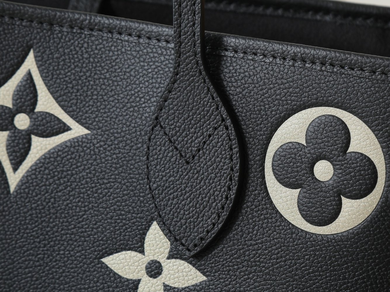 Сумка кожаная Neverfull Medium 31 см фото 6