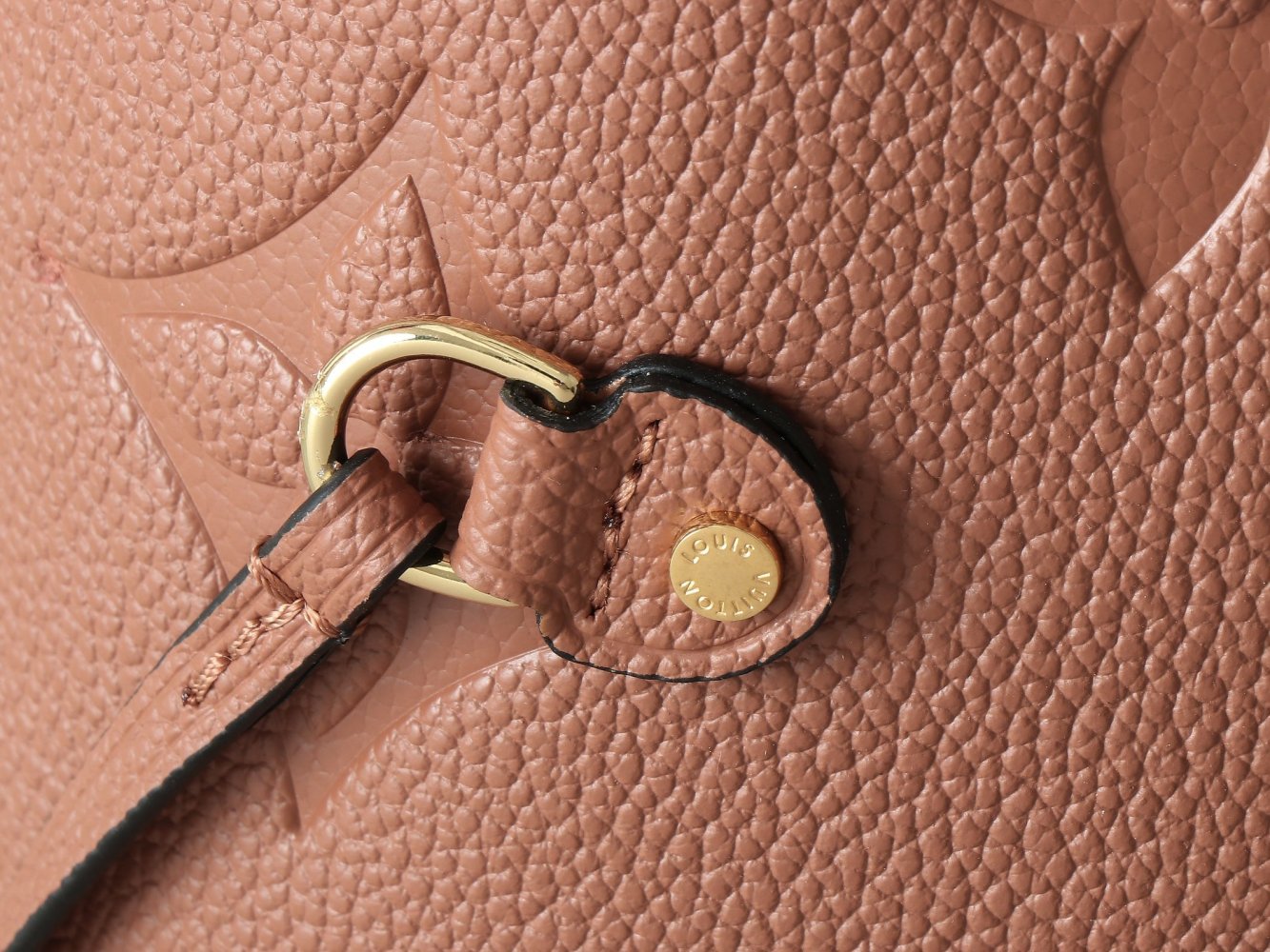 Сумка кожаная Neverfull Medium 31 см фото 6