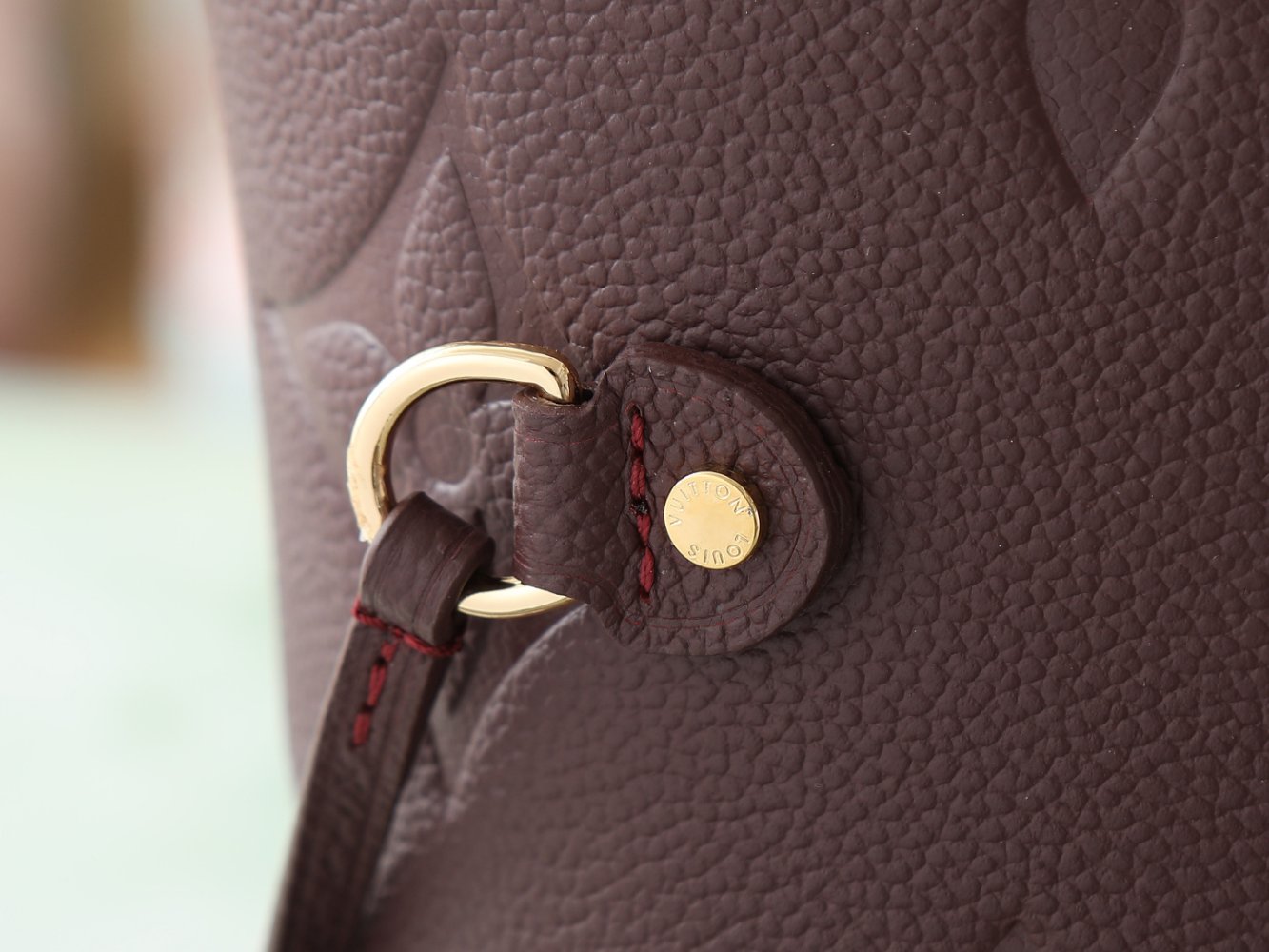 Сумка шкіряна Neverfull Medium 31 см фото 6