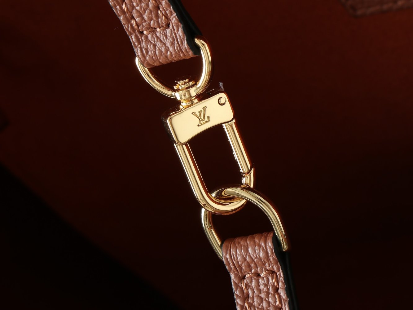 Сумка кожаная Neverfull Medium 31 см фото 8