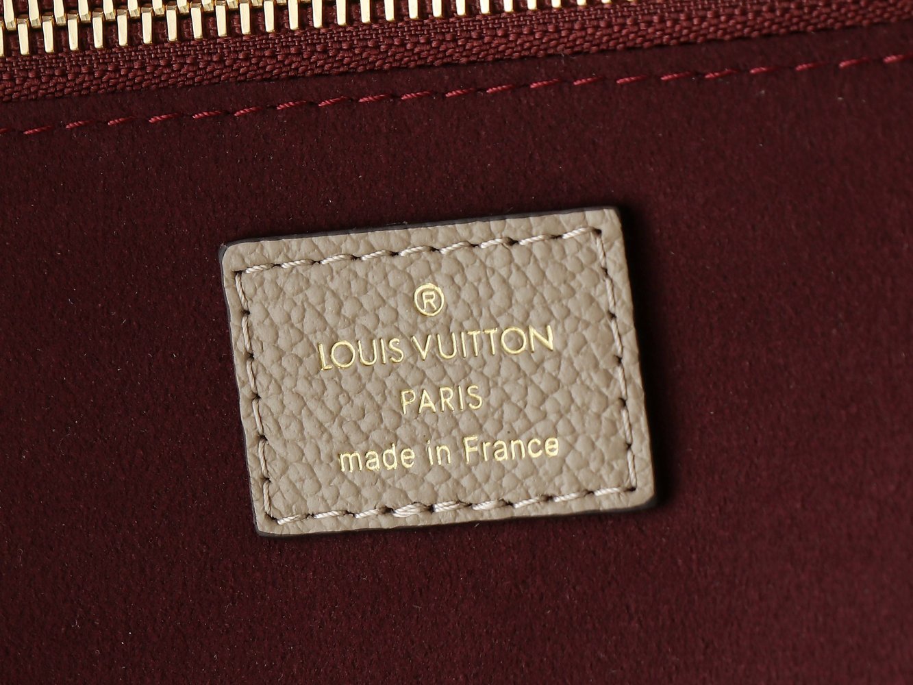 Сумка кожаная Neverfull Medium 31 см фото 9