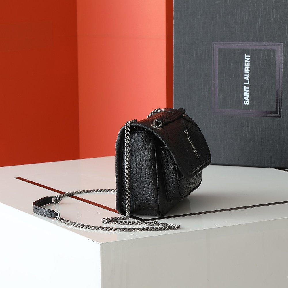 Сумка кожаная Niki mini 18 см фото 4