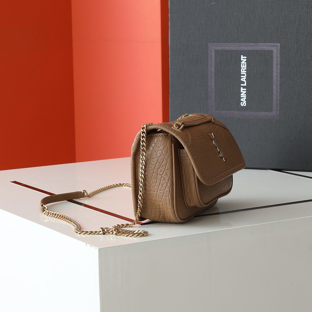 Сумка кожаная Niki mini 18 см фото 4