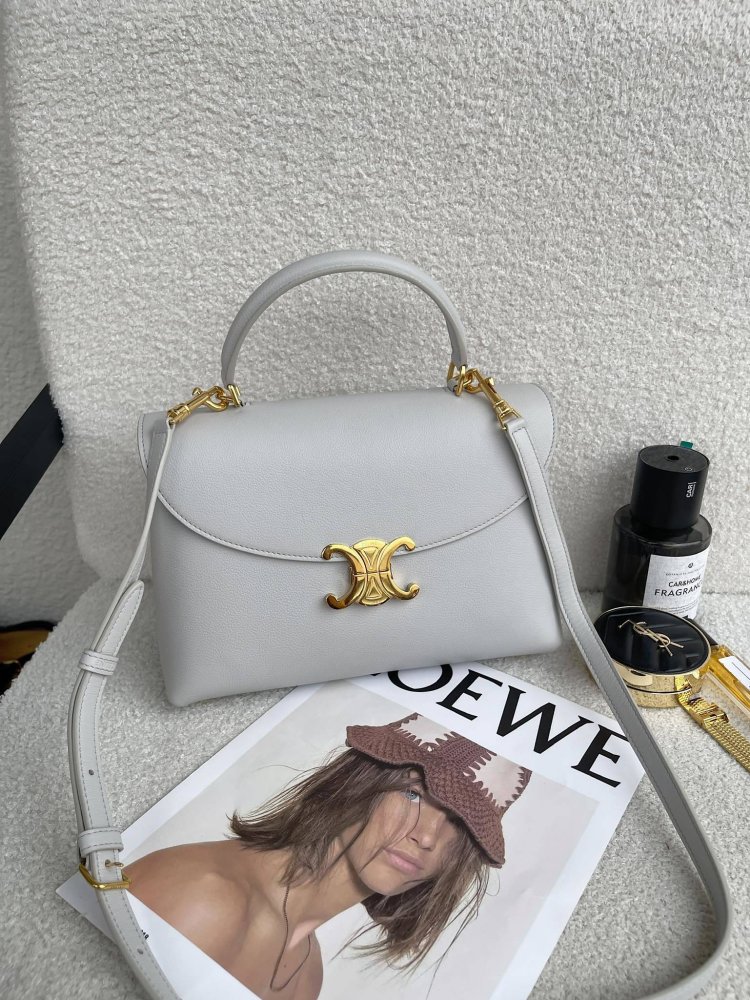 A bag leather NINO 25 cm