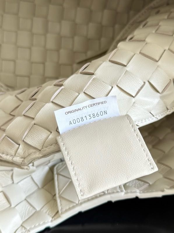 Сумка шкіряна плетені Campana 33 см фото 2