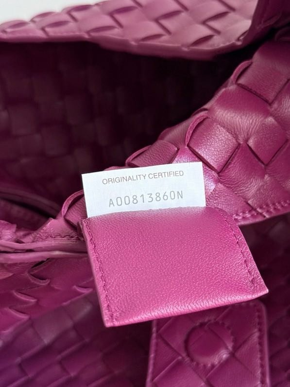 Сумка кожаная плетеная Campana 33 см фото 2