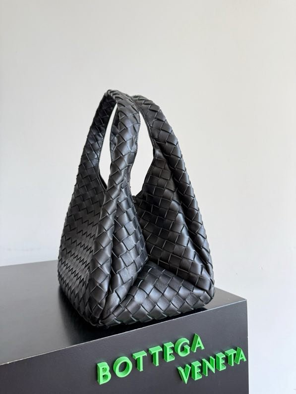 Сумка шкіряна плетені Campana 33 см фото 2