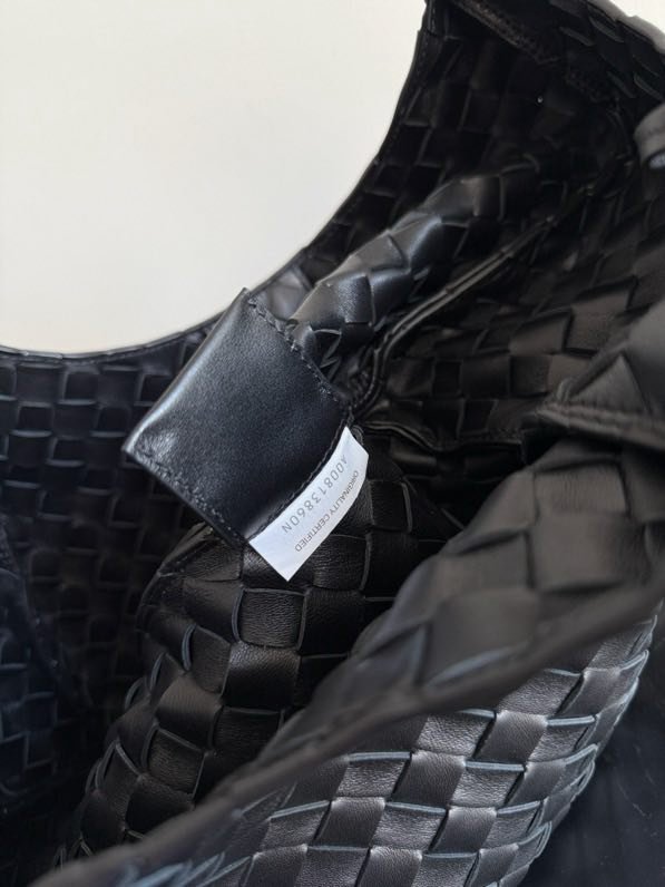 Сумка шкіряна плетені Campana 33 см фото 5