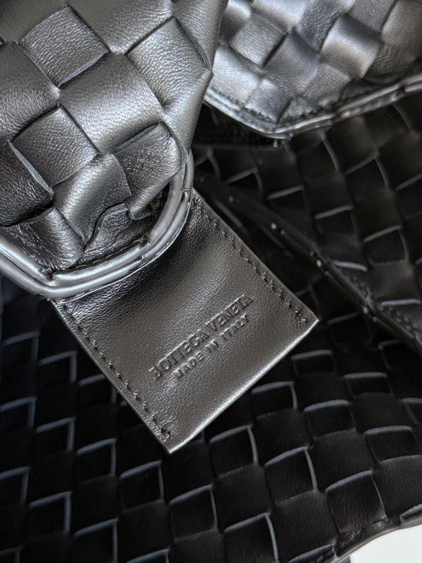 Сумка шкіряна плетені Campana 33 см фото 7