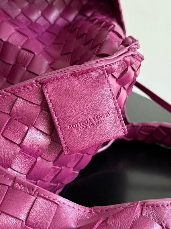 Сумка кожаная плетеная Campana 33 см фото 9