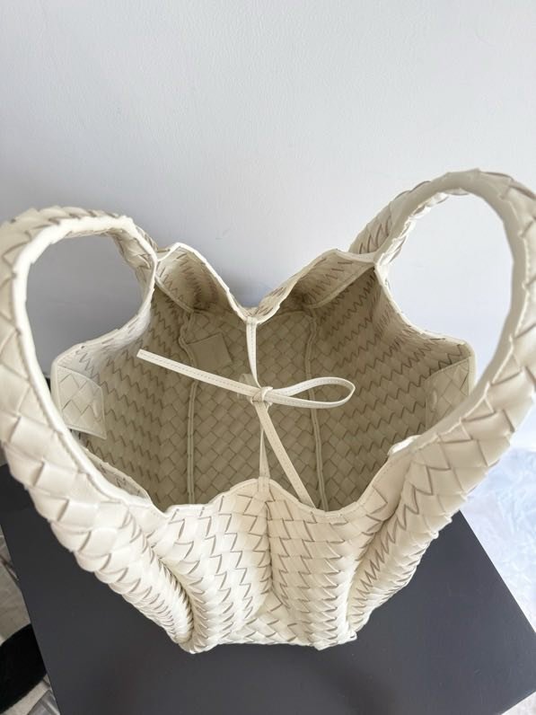 Сумка шкіряна плетені Campana 39 см фото 3