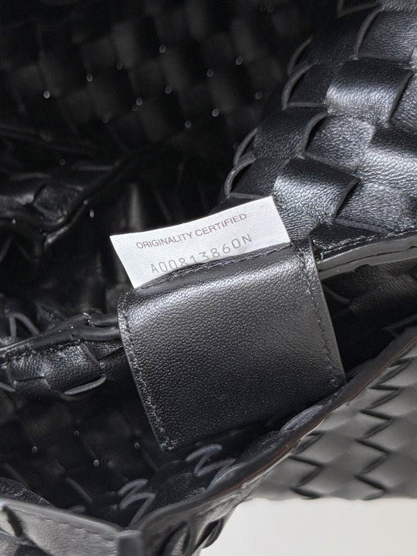 Сумка кожаная плетеная Campana 39 см фото 4