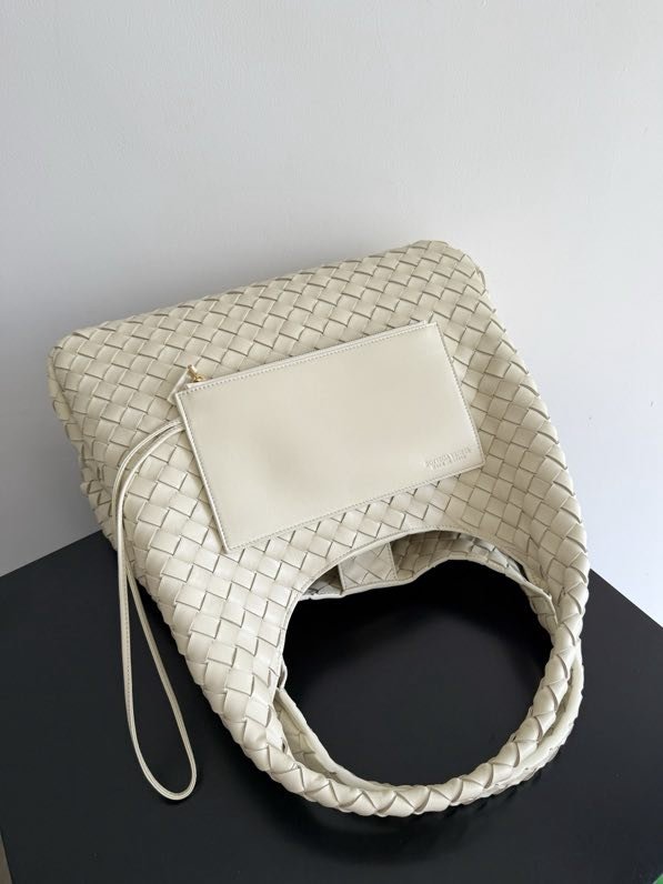 Сумка шкіряна плетені Campana 39 см фото 5