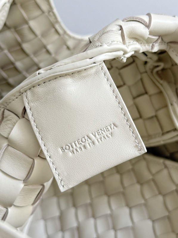 Сумка шкіряна плетені Campana 39 см фото 6