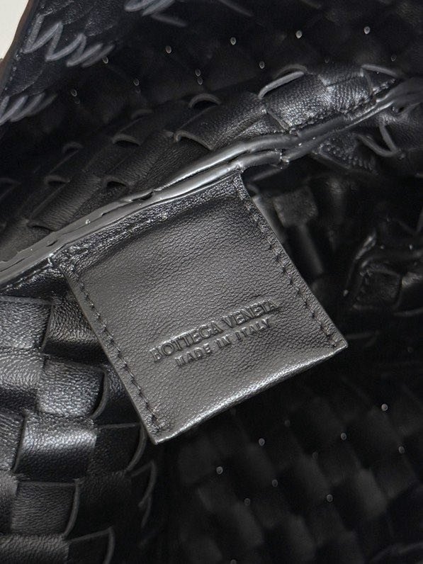 Сумка кожаная плетеная Campana 39 см фото 7