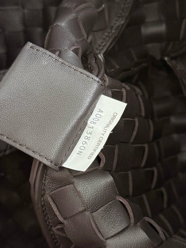 Сумка шкіряна плетені Campana 39 см фото 9