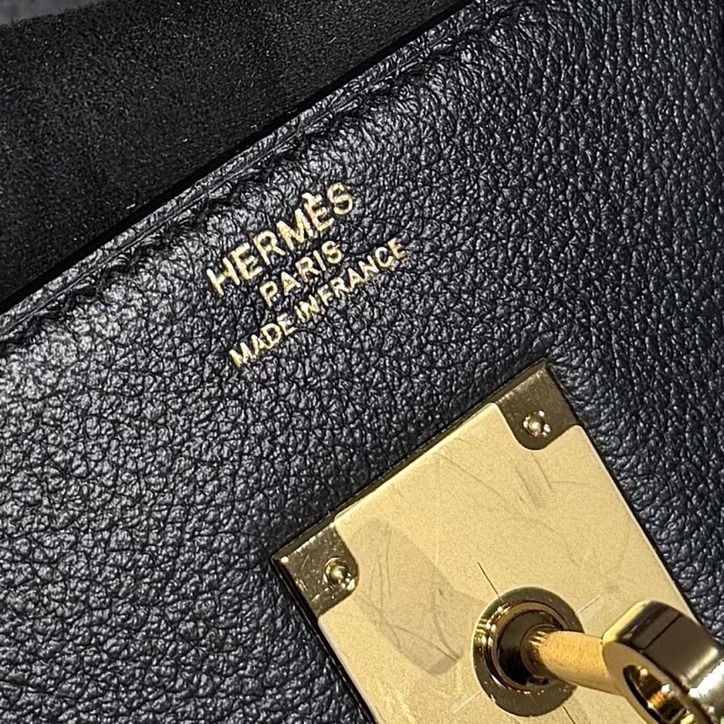 Сумка кожаная Shoulder Birkin Gold 29 см фото 5