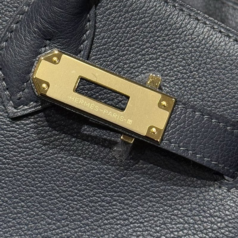 Сумка кожаная Shoulder Birkin Gold 29 см фото 5