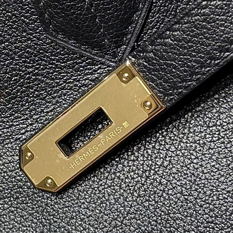 Сумка кожаная Shoulder Birkin Gold 29 см фото 6