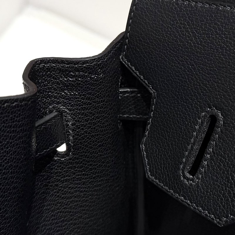 Сумка кожаная Shoulder Birkin Gold 29 см фото 9