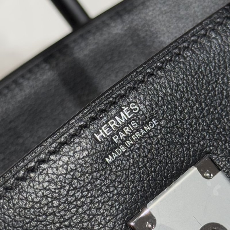 Сумка кожаная Shoulder Birkin Silver 29 см фото 4