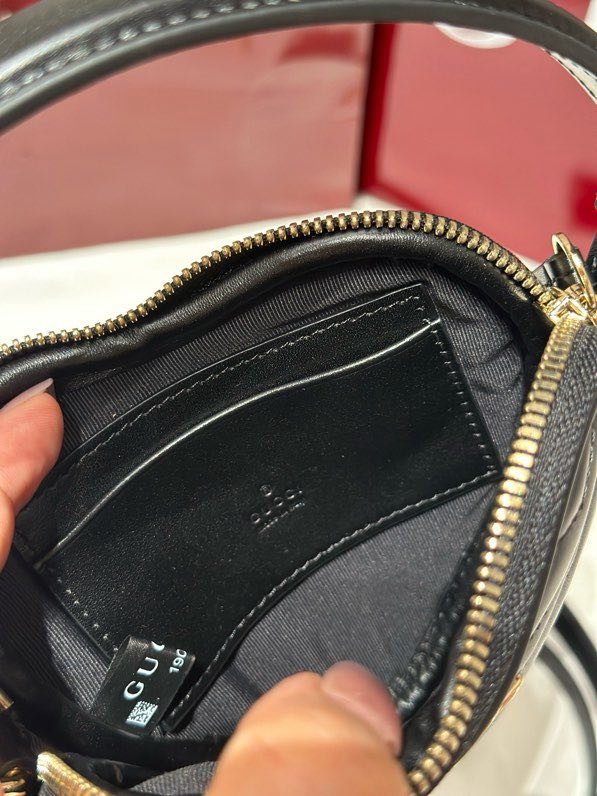 A bag leather at form hearts фото 5