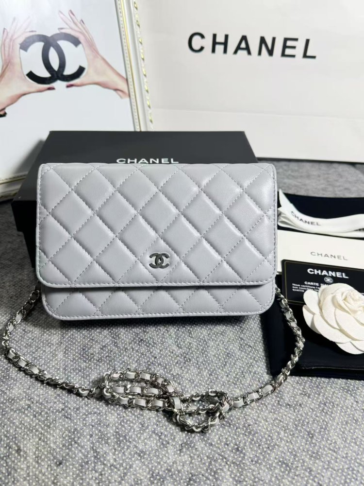 Сумка кожаная WOC 19 см