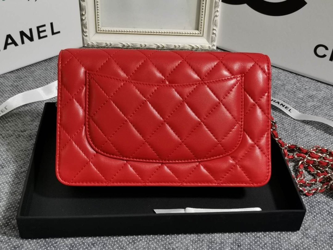 A bag leather WOC 19 cm фото 2