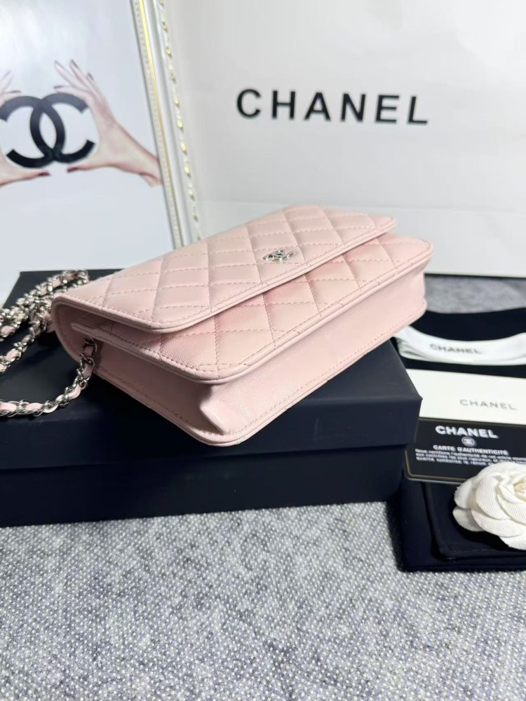 A bag leather WOC 19 cm фото 4