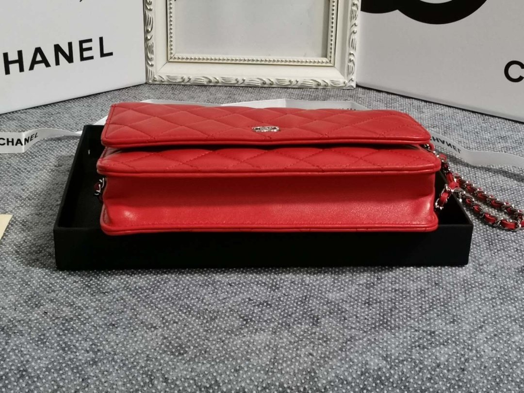 A bag leather WOC 19 cm фото 6