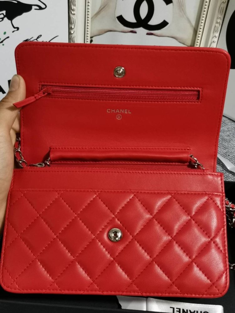 A bag leather WOC 19 cm фото 7