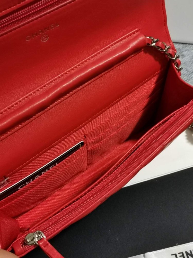 A bag leather WOC 19 cm фото 8