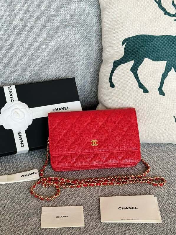 A bag leather women's 19 cm